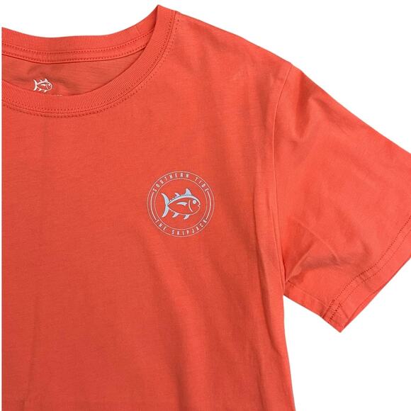 SOUTHERN TIDE Boys Orange Tee XL (16) NWOT - Picture 3 of 4